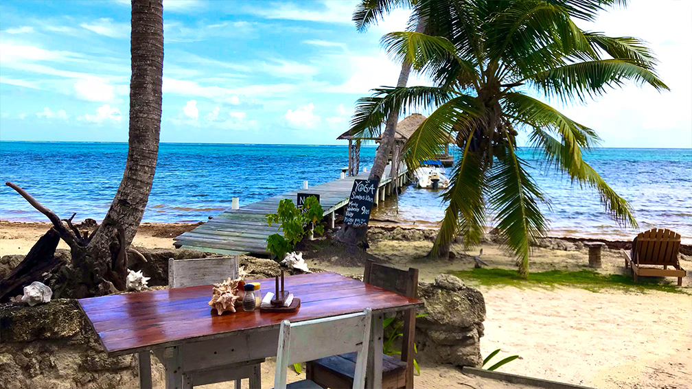 Ocean View Restaurant Seating